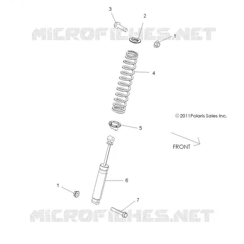 SUSPENSION AVANT SUPPORT AMORTISSEUR 
