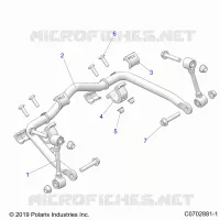 SUSPENSION AVANT STABILIZER BAR