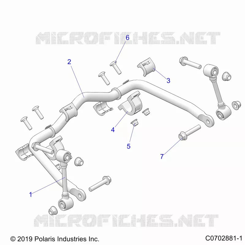 SUSPENSION AVANT STABILIZER BAR