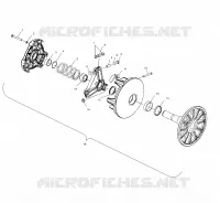 EMBRAYAGE DE TRANSMISSION (MANUAL START MODELS)
