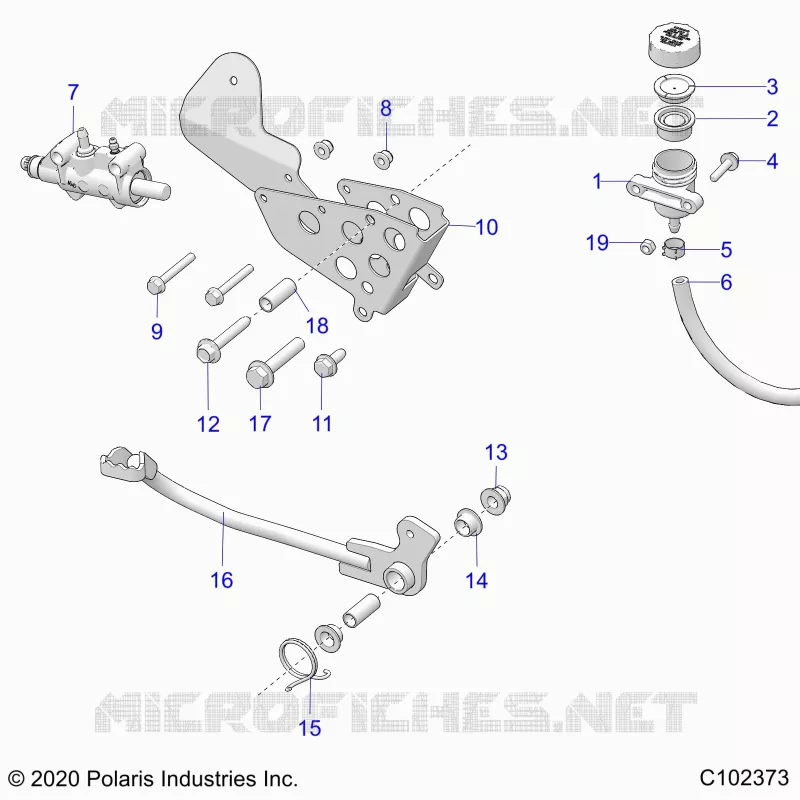 BRAKES, BRAKE PEDAL AND MAITRE CYLINDRE