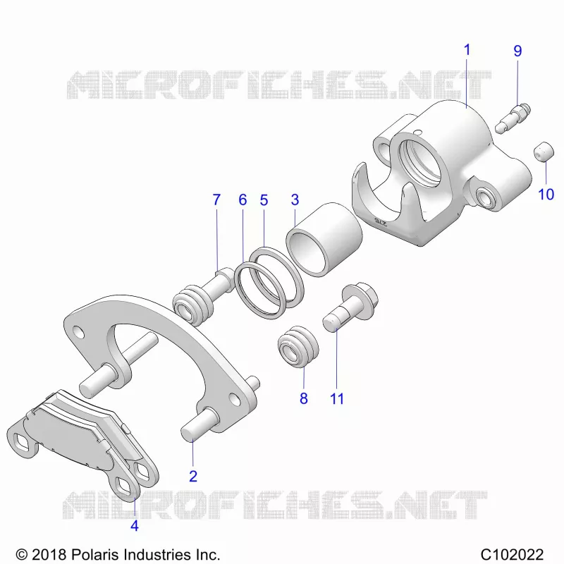 FREIN ARRIERE CALIPER