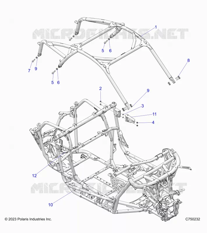 CHASSIS, CAB AND MAIN CADRE