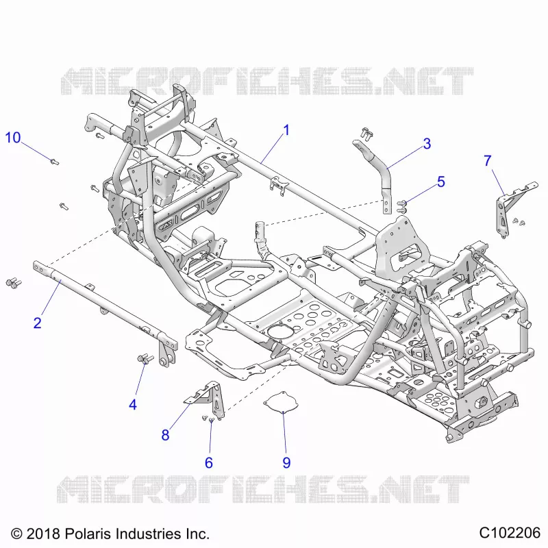 CHASSIS, MAIN CADRE