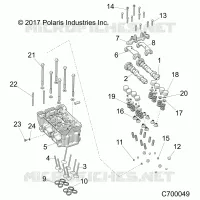 CYLINDRE HEAD AND VALVES