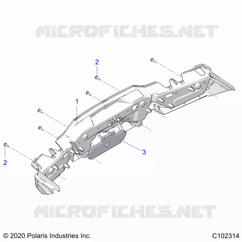 CARROSSERIE ARRIERE BUMPER