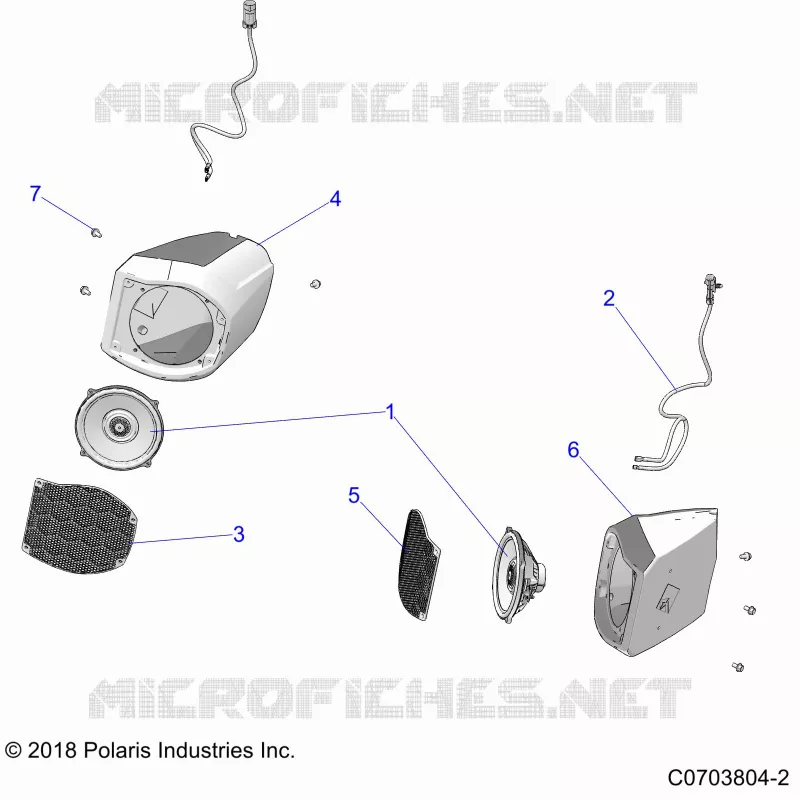 ELECTRICITE, AUDIO, FRONT SPEAKER