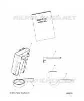 TOOLS, BELT HOLDER, TOOLS, AND MANUEL DU PROPRIETAIRE