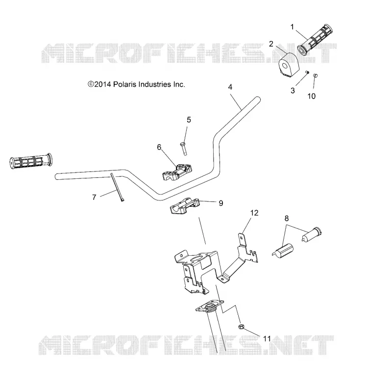 STEERING, GUIDON ET COMMODOS