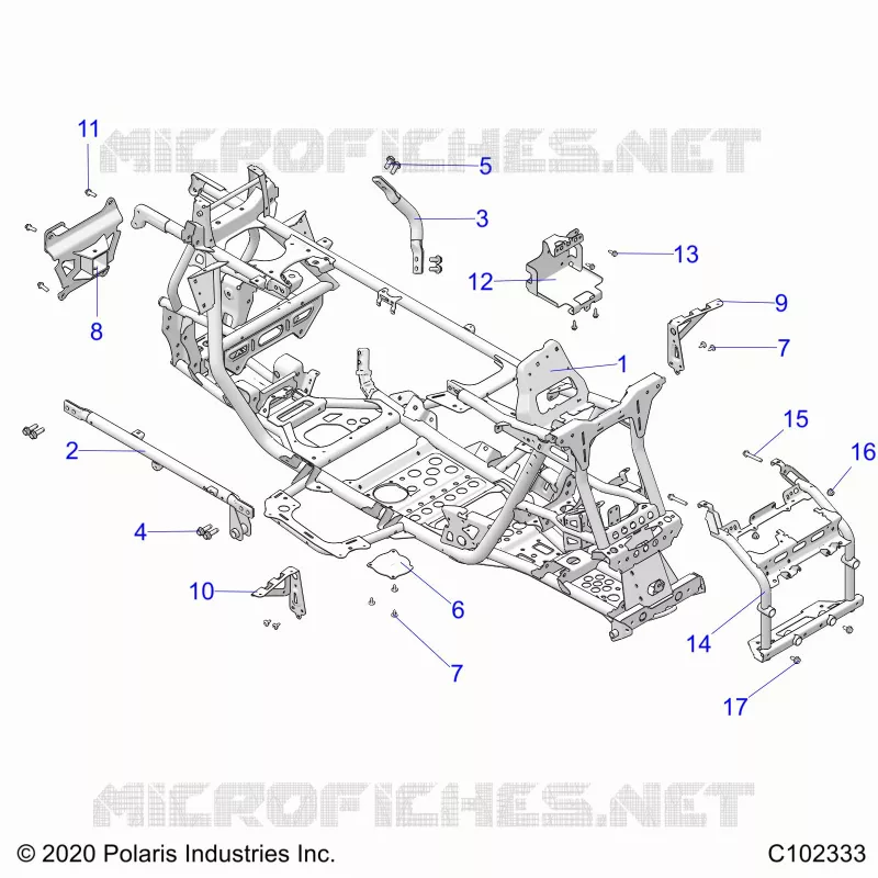 CHASSIS, MAIN CADRE