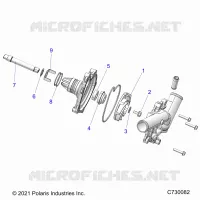 MOTEUR, WATERPUMP