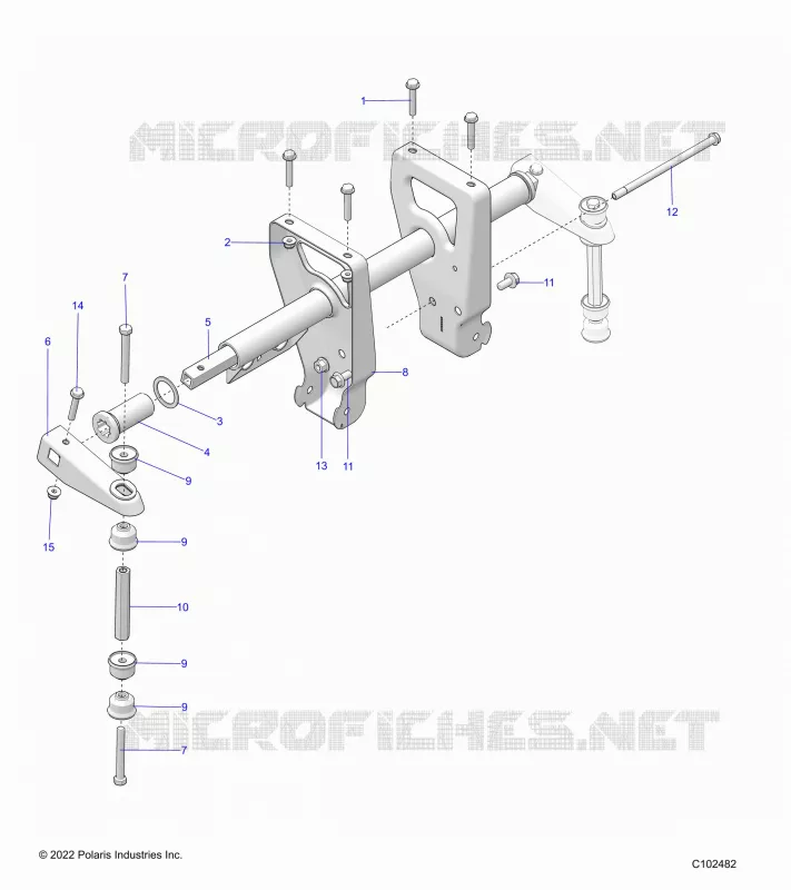 SUSPENSION, BARRE DE TORSION
