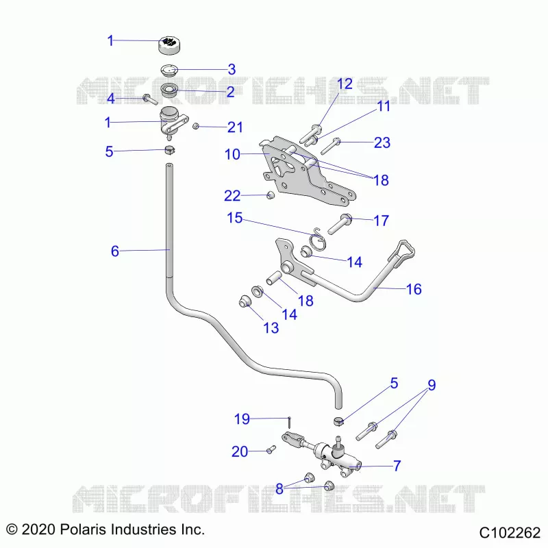 BRAKES, BRAKE PEDAL AND MAITRE CYLINDRE