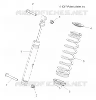AMORTISSEUR ARRIERE
