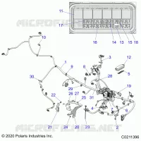 ELECTRICITE, MAIN WIRE HARNESS