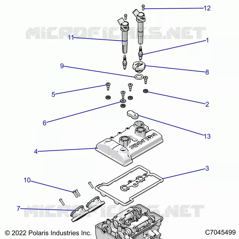 ENGINE, THROTTLE BODY AND COUVERCLE SOUPAPE