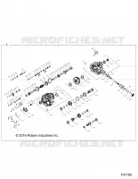 SYSTÈME DE TRANSMISSION, MAIN GEARCASE INTERNALS