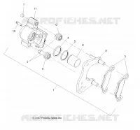 FREIN AVANT CALIPER