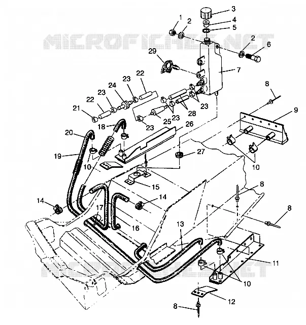 SYSTÈME DE REFROIDISSEMENT WIDETRAK LX 0942064 (49250425040028)