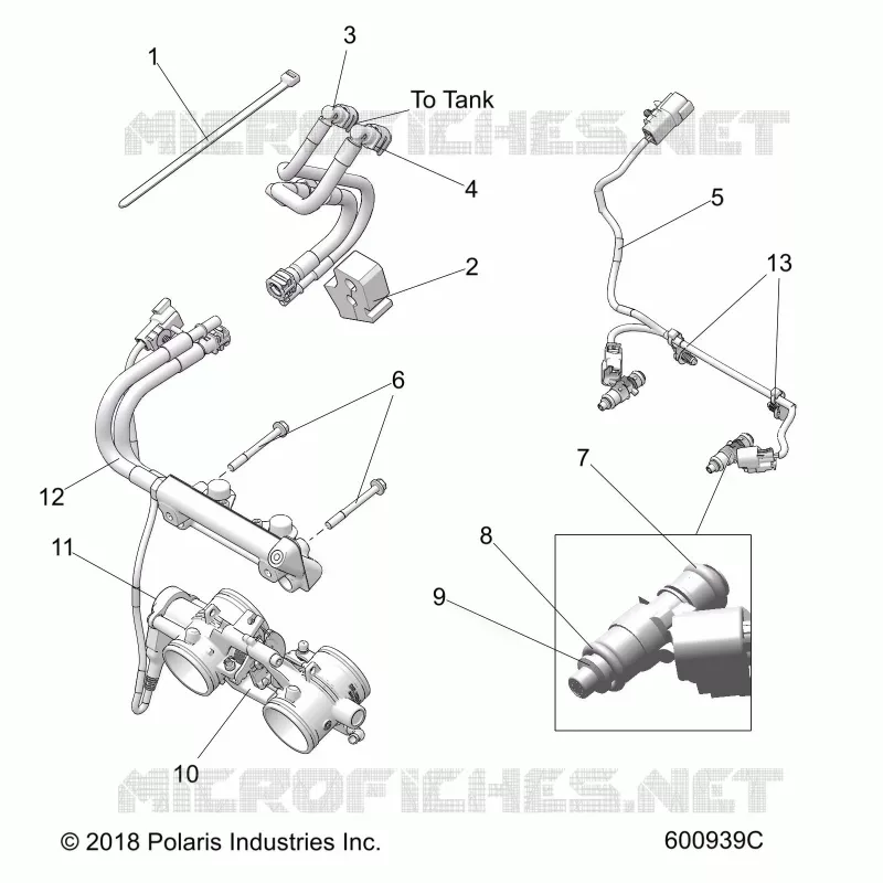 SYSTÃˆME D'ALIMENTATION, RAIL, LINES AND THROTTLE BODY