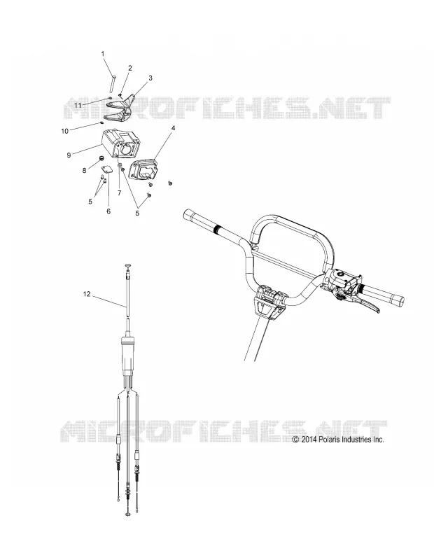 MOTEUR, ACCELERATEUR CONTROL ASM.