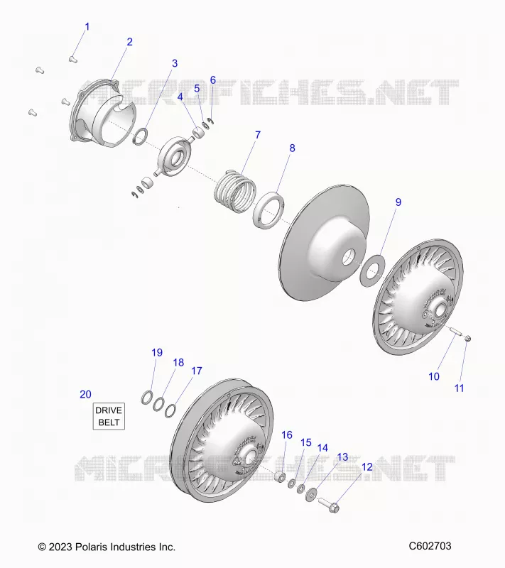 SYSTÃˆME DE TRANSMISSION, CLUTCH, SECONDARY