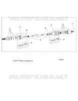 SYSTEME DE TRANSMISSION, REAR HALF SHAFT