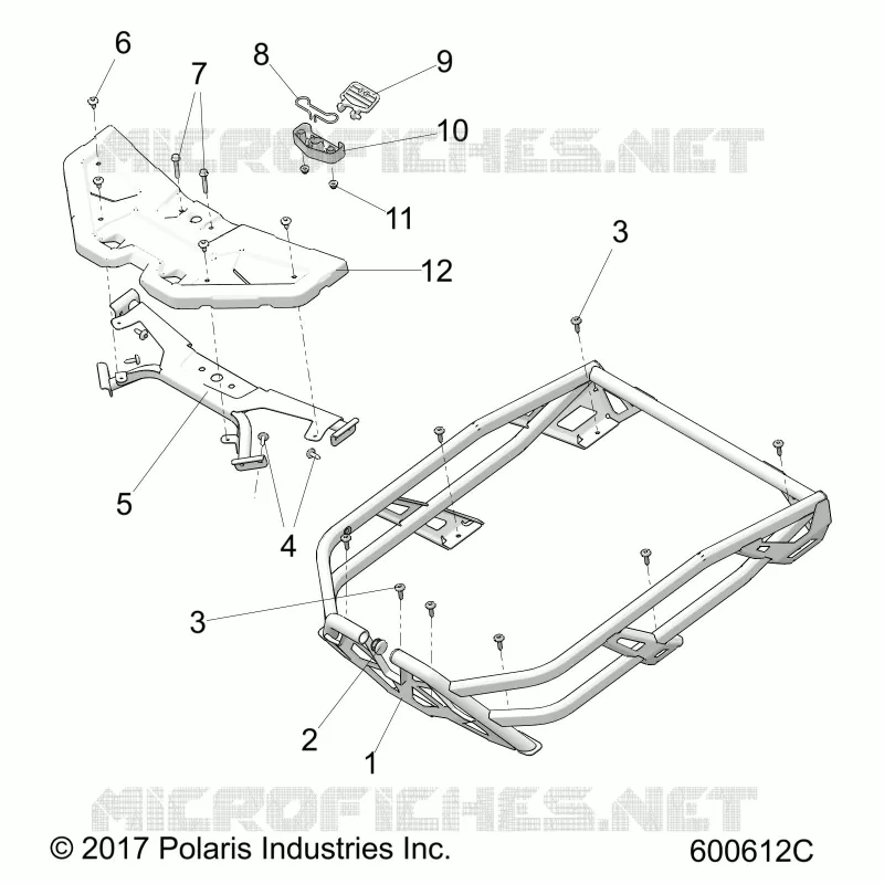 CHASSIS, RACK ASM., ADVENTURE