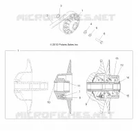 SYSTEME DE TRANSMISSION, SECONDARY CLUTCH