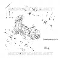 ENGINE, MOUNTING AND SUPPORT TRANSMISSION