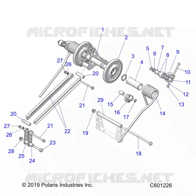 SUSPENSION, BRAS DE SUSPENSION ARRIERE