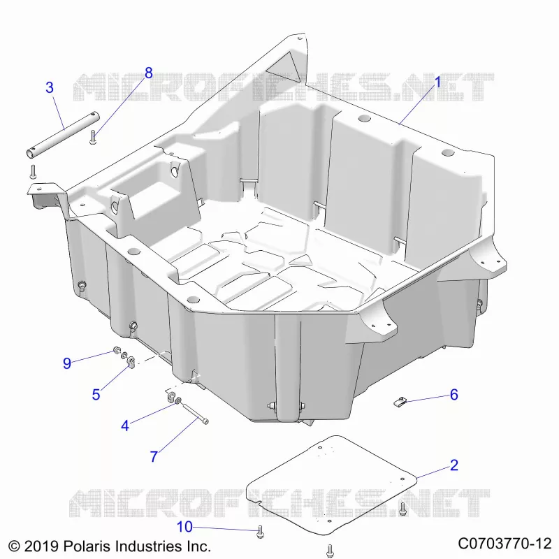 CARROSSERIE ARRIERE RACK