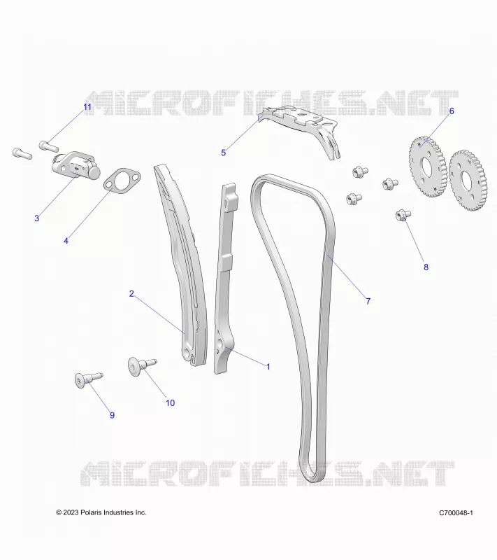 CHAINE DE DISTRIBUTION AND TENSIONER