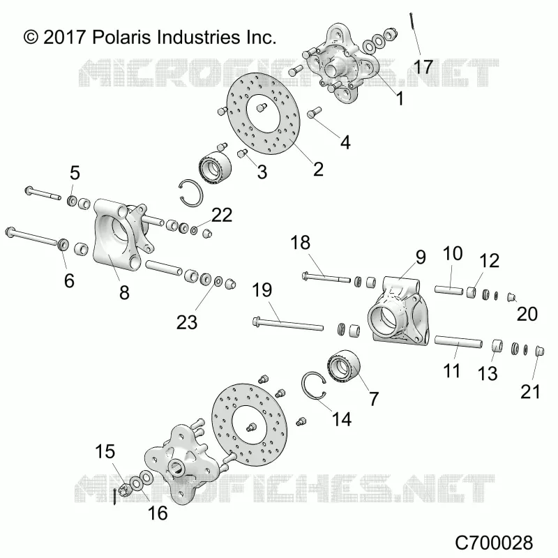 SUSPENSION ARRIERE CARRIER