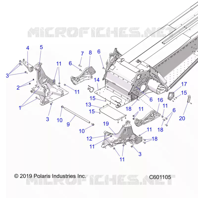 CHASSIS, BULKHEAD ASM.