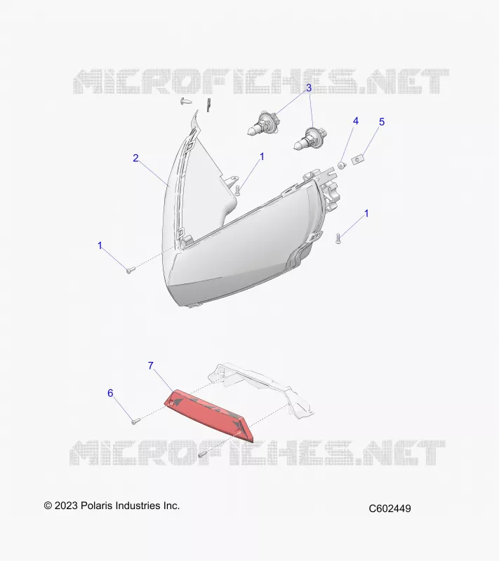 ELECTRICITE, HEADLIGHT AND TAILLIGHT