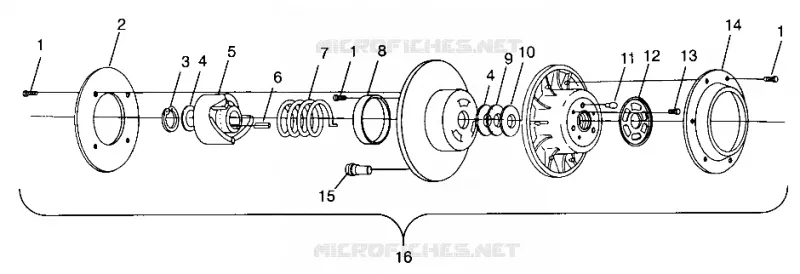 EMBRAYAGE DE TRANSMISSION