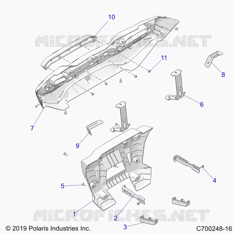 CARROSSERIE ARRIERE BUMPER