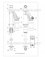 SUSPENSION ARRIERE SHOCK, INTERNALS