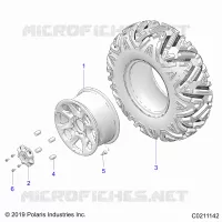 ROUES, REAR
