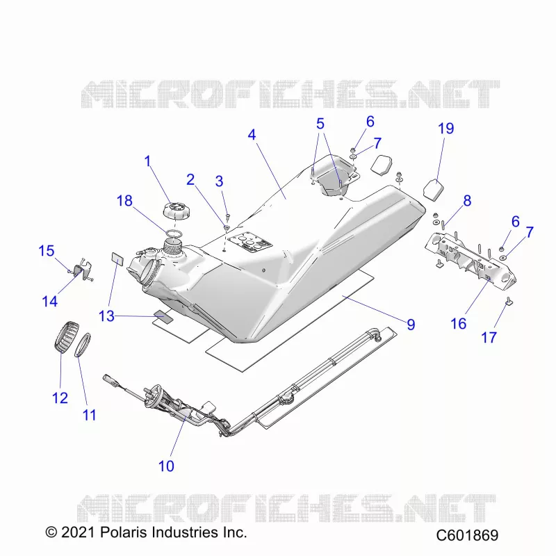 SYSTÃˆME D'ALIMENTATION, FUEL TANK ASM.