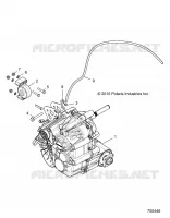 DRIVE TRAIN, MAIN SUPPORT PONT