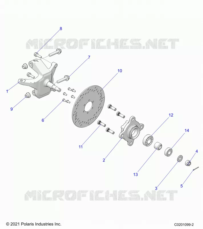 DIRECTION, FRONT HUB AND SPINDLE