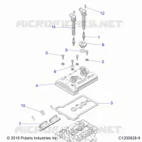 CORPS DE PAPILLON AND VALVE COVER