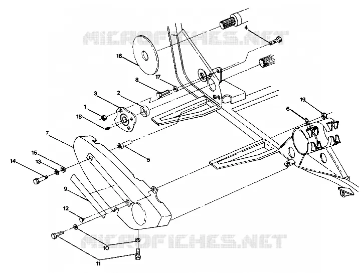RIGHT HAND COUVERCLE DE CHAINE ASSEMBLY (4917731773030A)