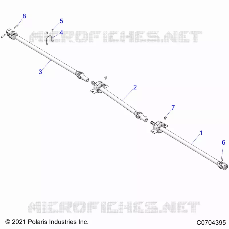 SYSTÃˆME DE TRANSMISSION, FRONT GEARCASE MOUNTING