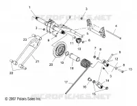 SUSPENSION, BRAS DE SUSPENSION ARRIERE, U.S.
