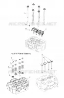 ENGINE, CULASSE AND VALVES