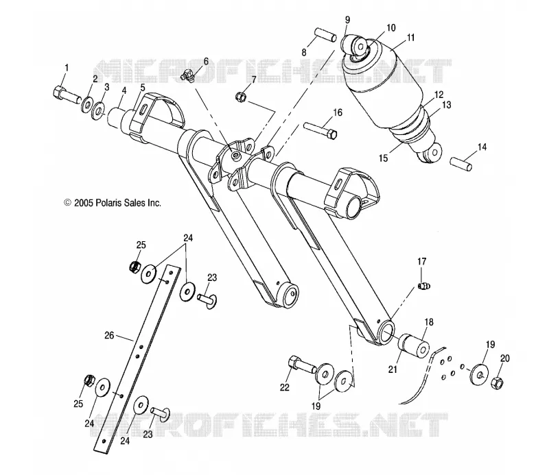 BRAS DE SUSPENSION AVANT