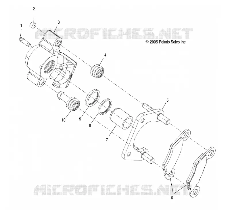 BRAKES, ETRIER DE FREIN ARRIERE